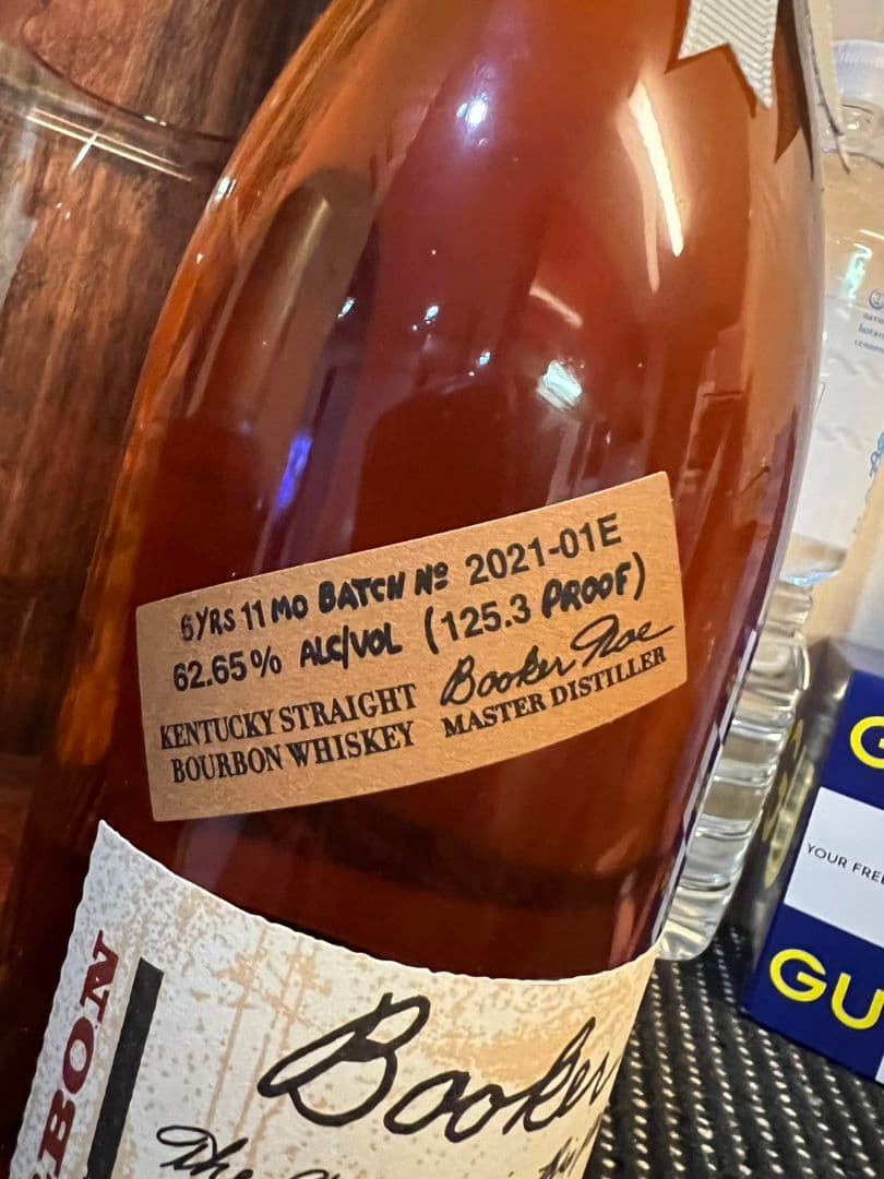 バーボン ブッカーズ2021 超稀少