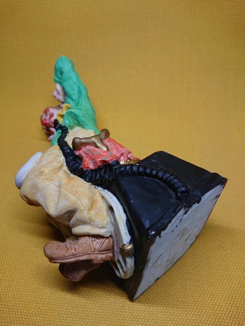 人形　ピエロ　彫像　オブジェ　置物　インテリア　工芸品　美術品　A1024