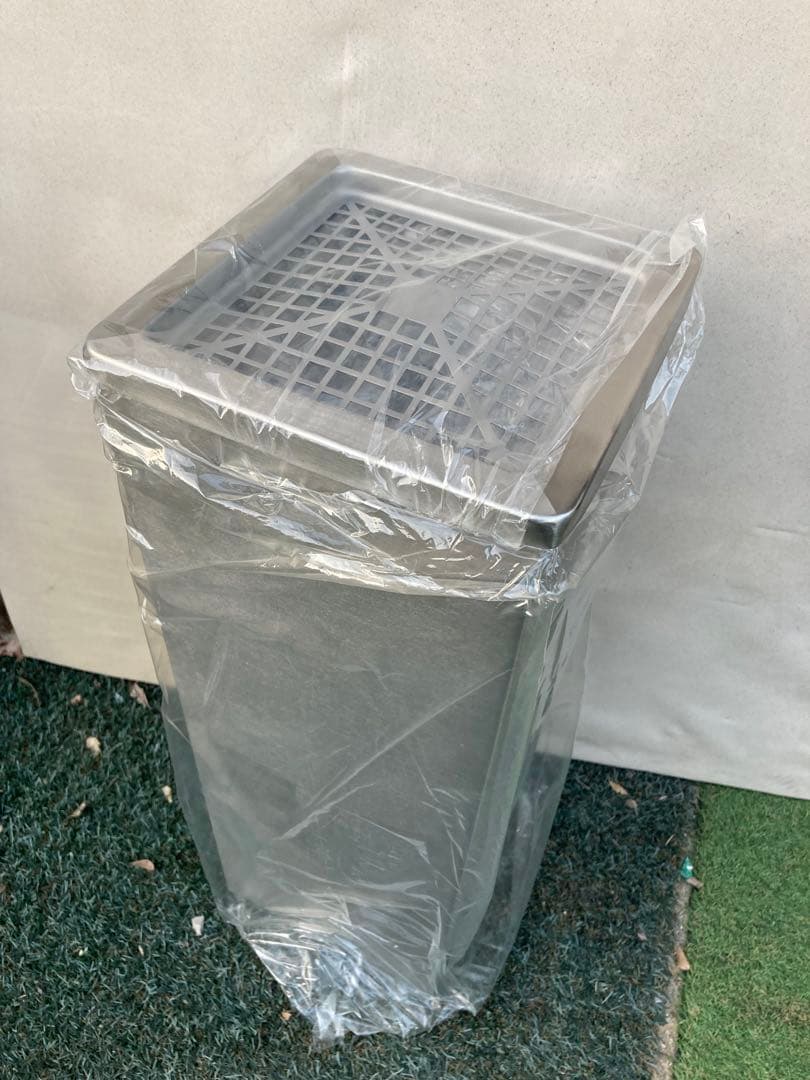 最安値 テラモト 灰皿 ステン角型GPX-28A SS-955-010-0