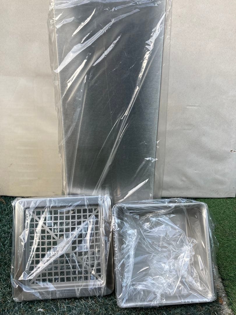 最安値 テラモト 灰皿 ステン角型GPX-28A SS-955-010-0