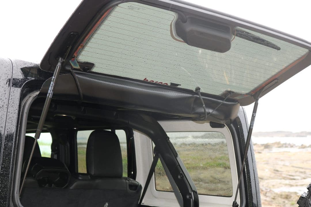 【JEPPESEN】JLラングラー☆リアガラスウェザーフード（ブラック）