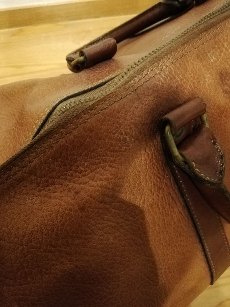 コムデギャルソン　レザーボストンバッグ　本革