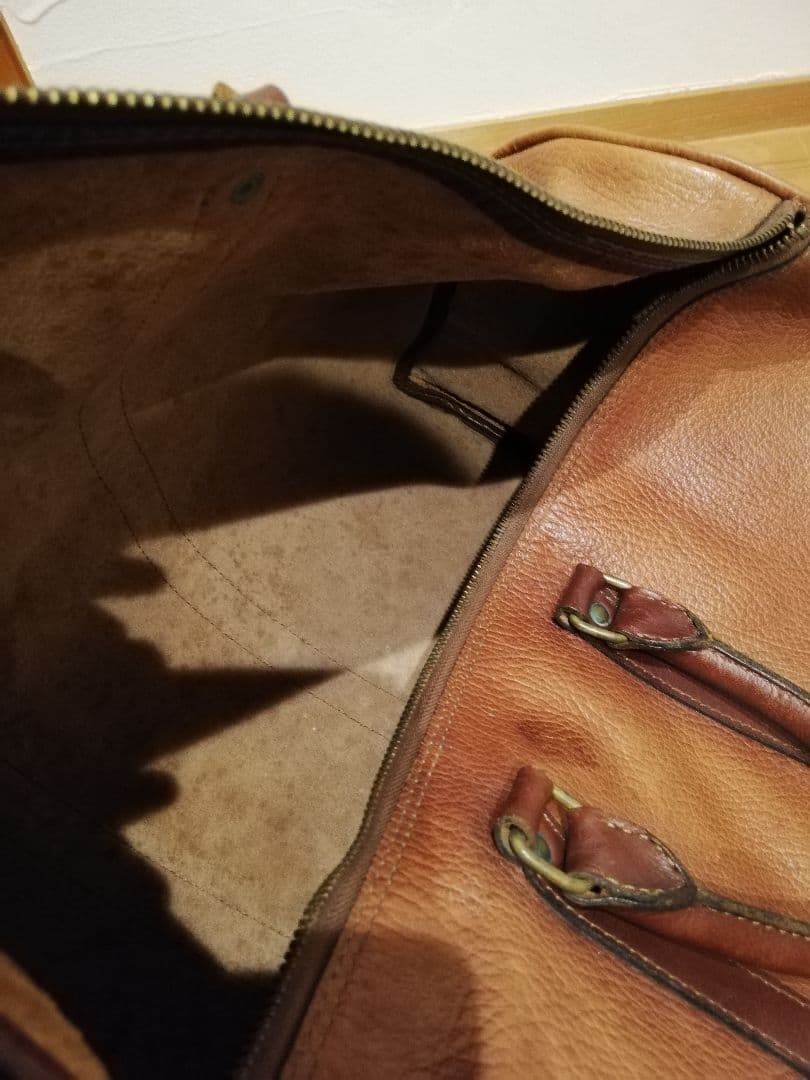 コムデギャルソン　レザーボストンバッグ　本革