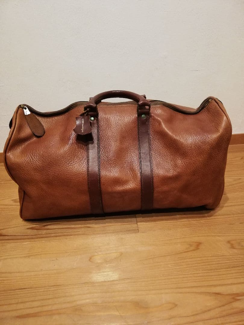 コムデギャルソン　レザーボストンバッグ　本革