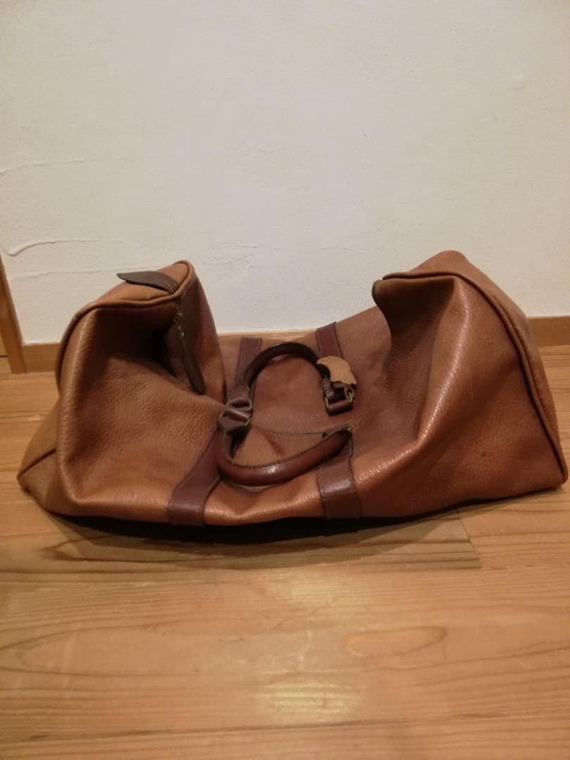 コムデギャルソン　レザーボストンバッグ　本革