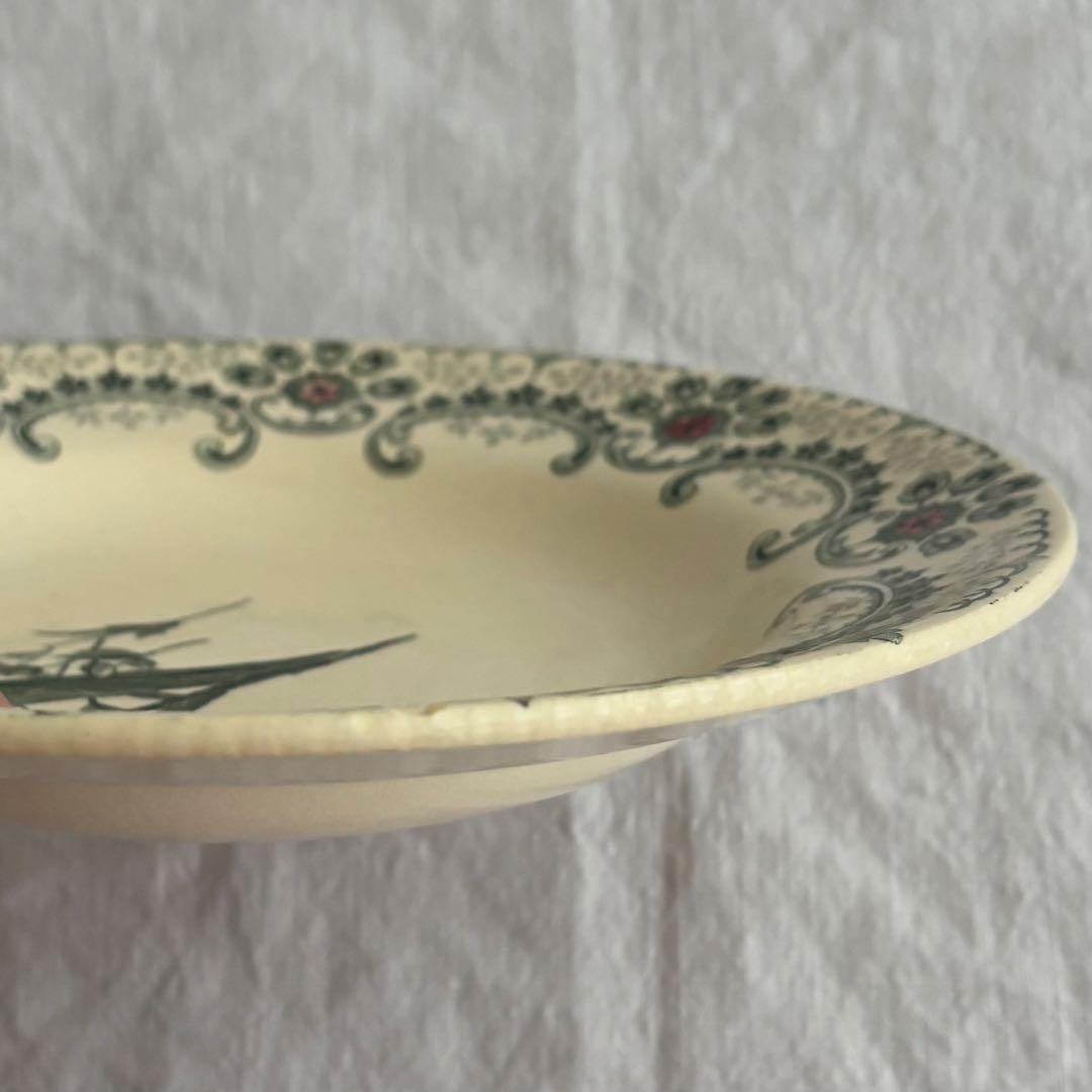 フランスアンティーク ショワジールロワ Fleurs Coupées プレート