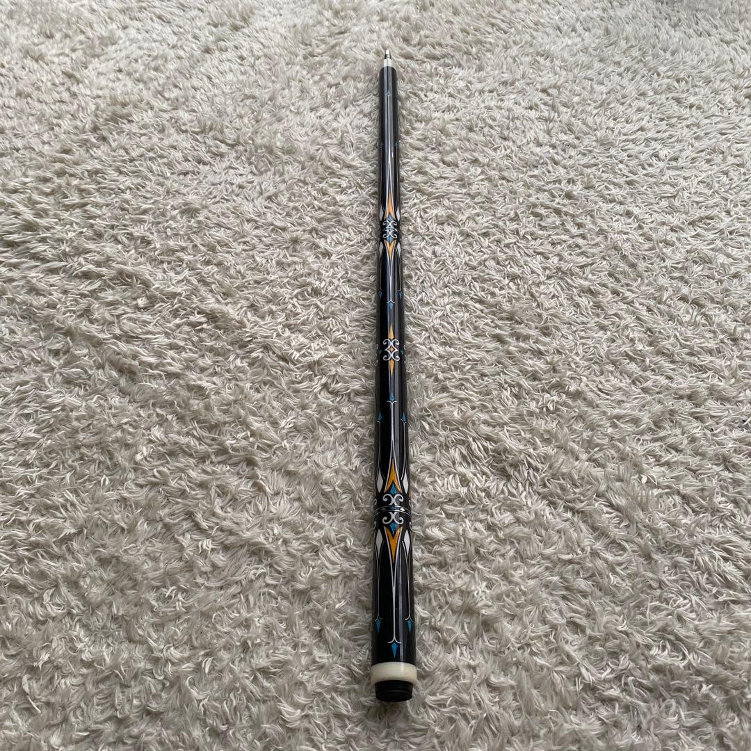 ◯ 美品！JFLOWERS ビリヤードキュー　カーボンシャフト　ハードケース付き