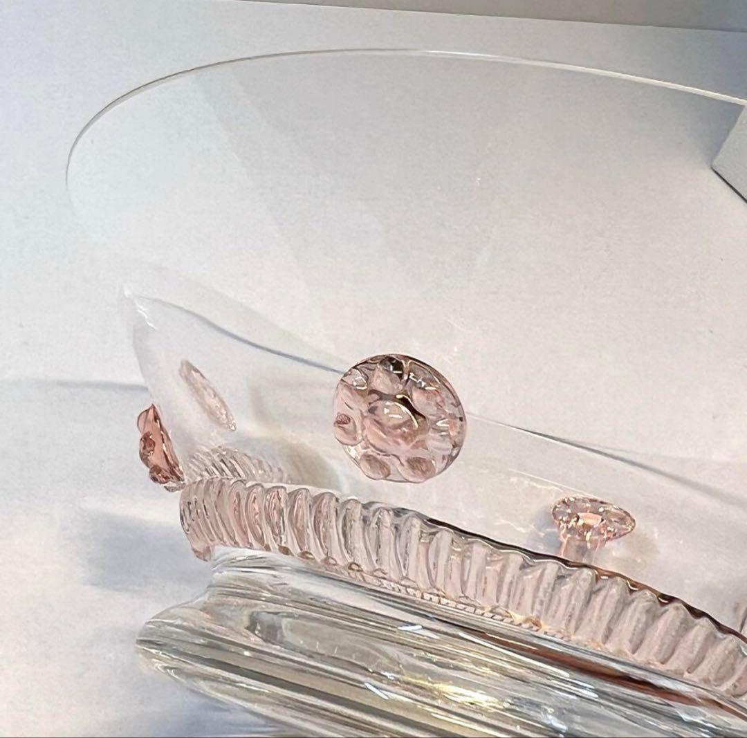 【新品未使用】Meissen マイセン バッカスロゼット ピンク ディッシュ