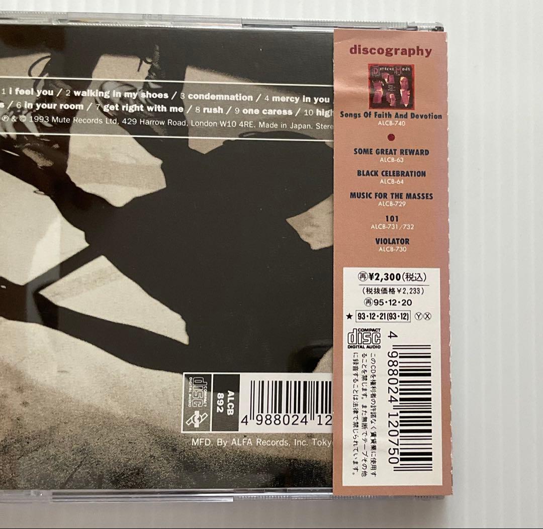 デペッシュ モード Songs of Faith & Devotion LIVE