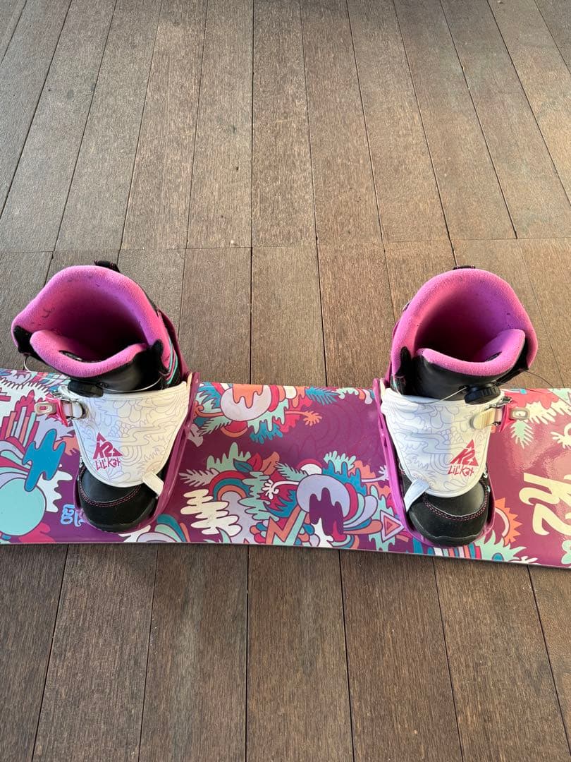 キッズK2 スノーボードとブーツセット