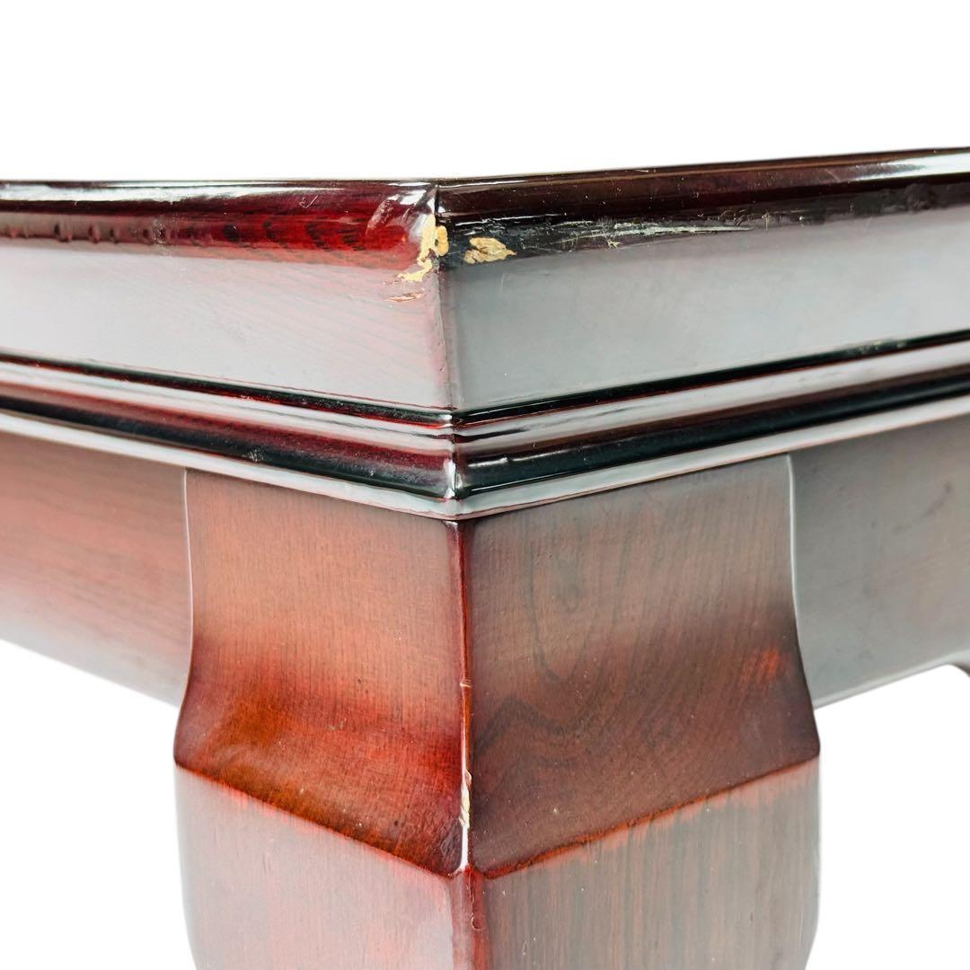 ローテーブル センターテーブル 枝梅絵飾り 金糸銀糸 座卓 昭和レトロ テーブル