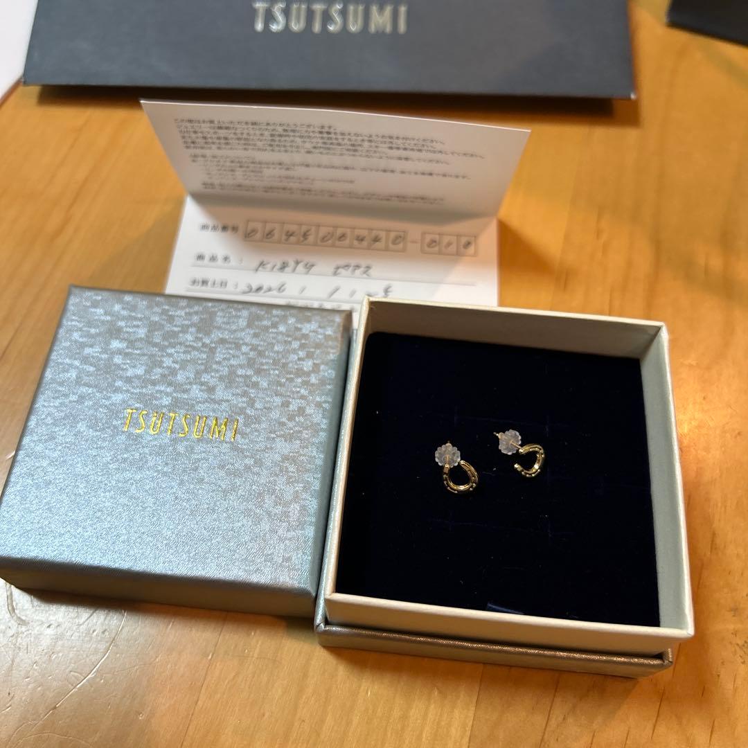 ツツミ　18KYG ピアス　ホースシュー　馬蹄TSUTSUMI