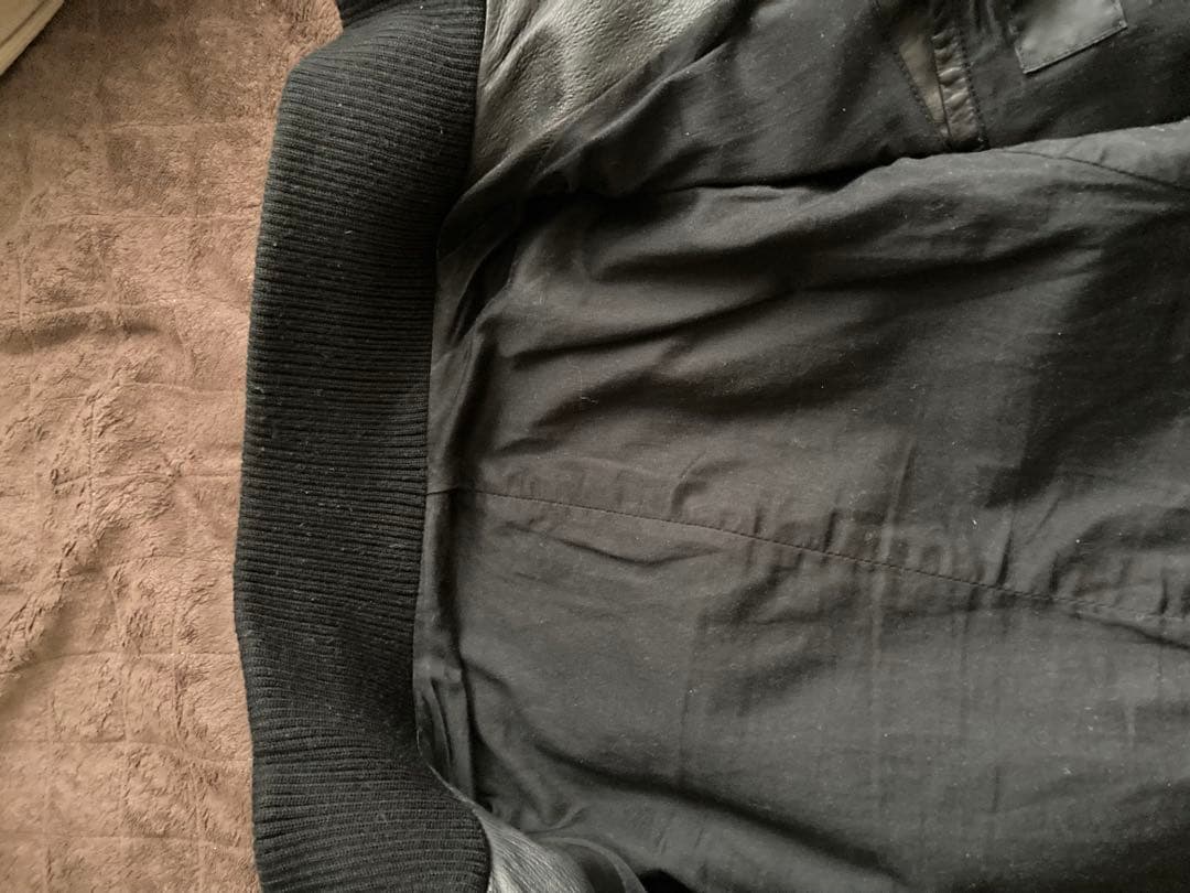 【超名作・希少サイズ48】シェラック 赤西仁着 レザーライダース 有閑倶楽部 黒