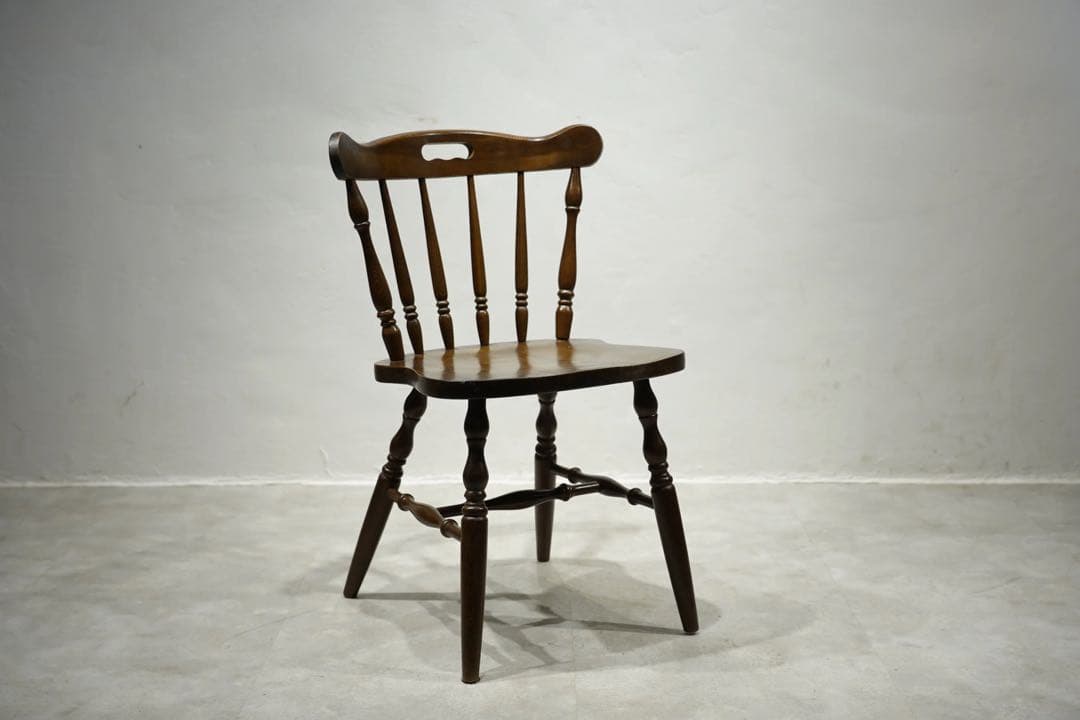 ウィンザーチェア　柏木工　穂高　ダイニングチェア　ヴィンテージ
