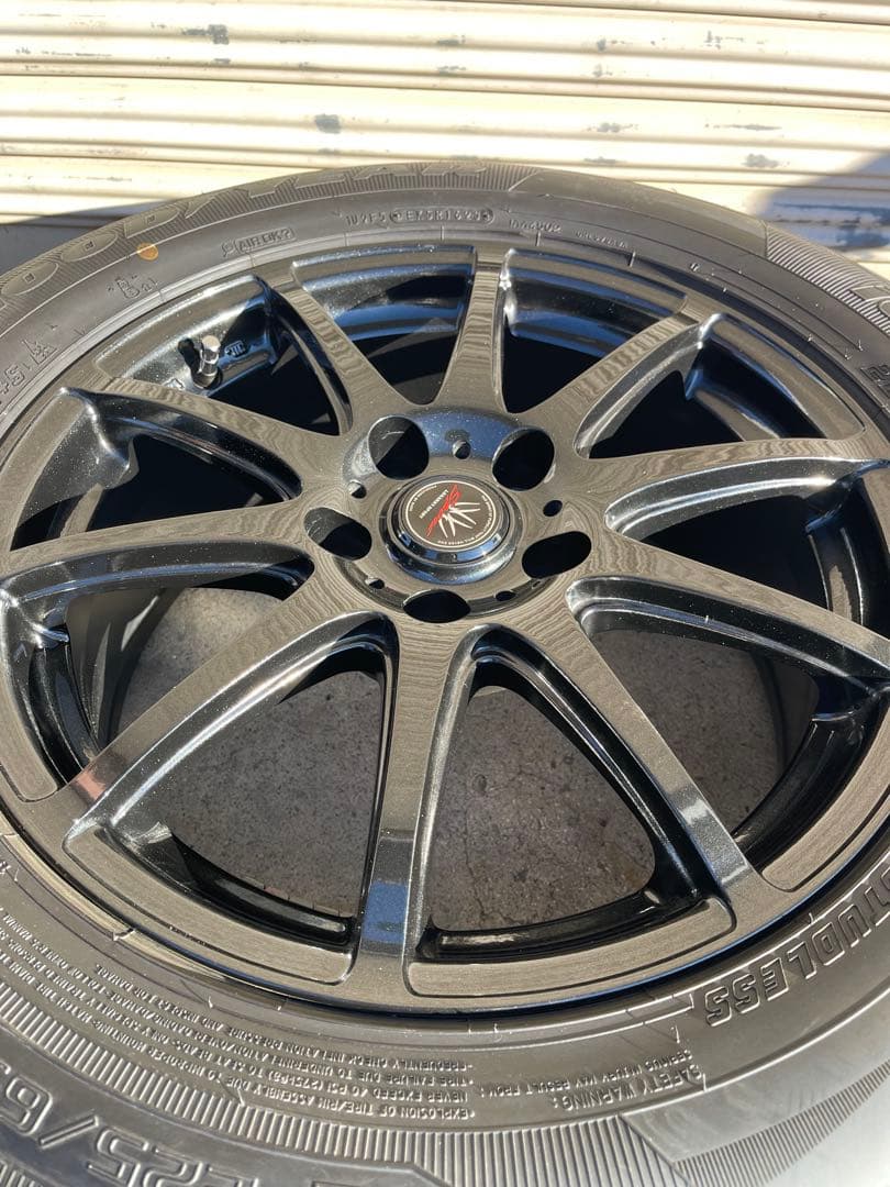 80系ハリヤー スタッドレス 17インチホイール付き 1シーズンのみバリ溝