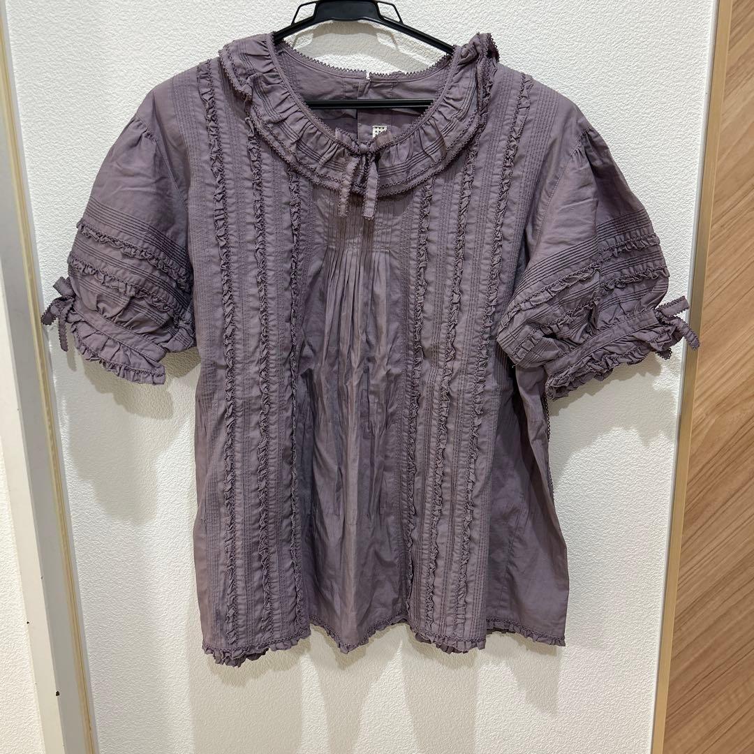 KANEKO ISAO 半袖ブラウス