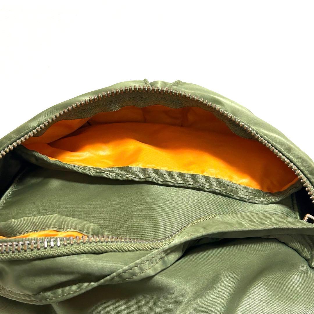 ポーター　タンカー　ボディバッグ　セージグリーン　ウエストバッグ