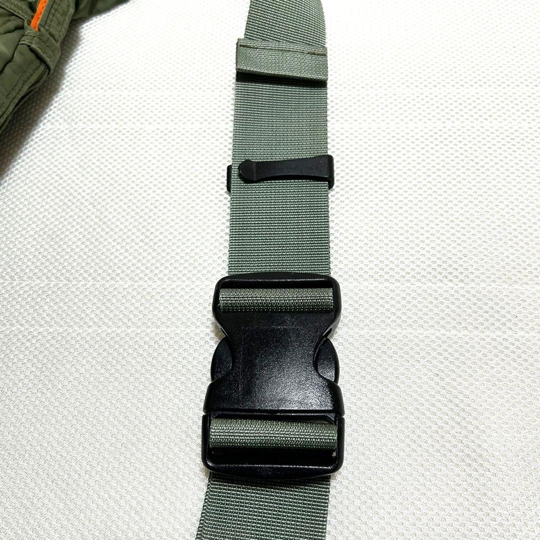 ポーター　タンカー　ボディバッグ　セージグリーン　ウエストバッグ