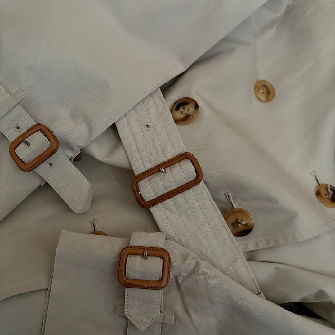 バーバリーロンドン トレンチコート ノバチェック ライナー ベルト M ベージュ