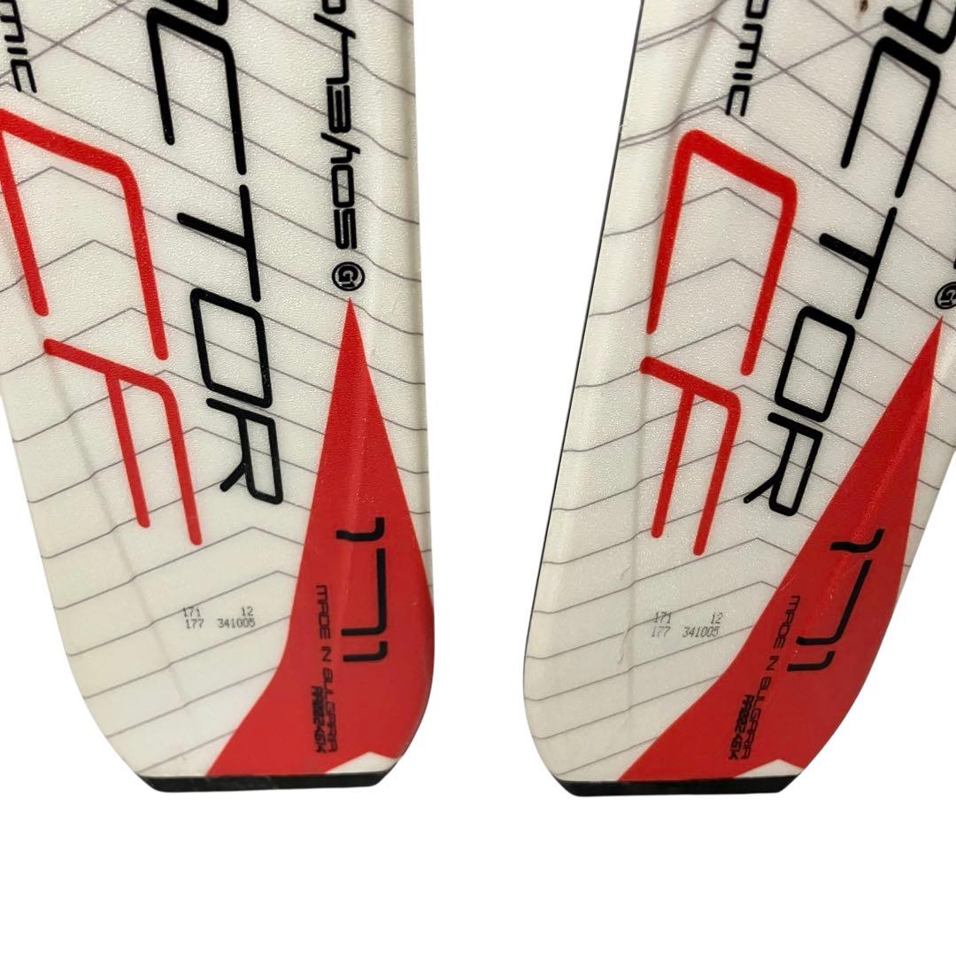 美品　ATOMIC R-FACTOR アトミック171 ビンディング付 スキー板