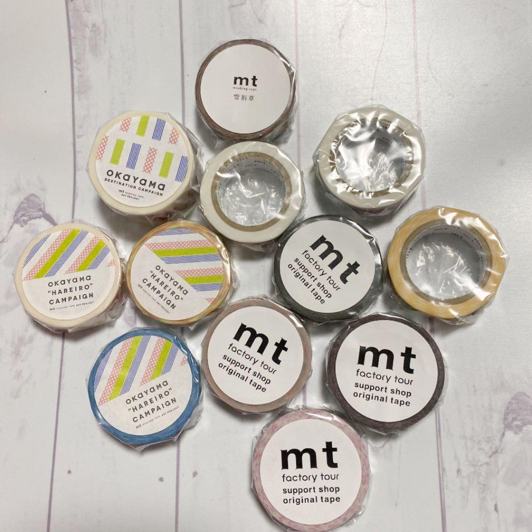 mt マスキングテープ　サポートショップ　　サポショ　ガチャ当たり　非売品W