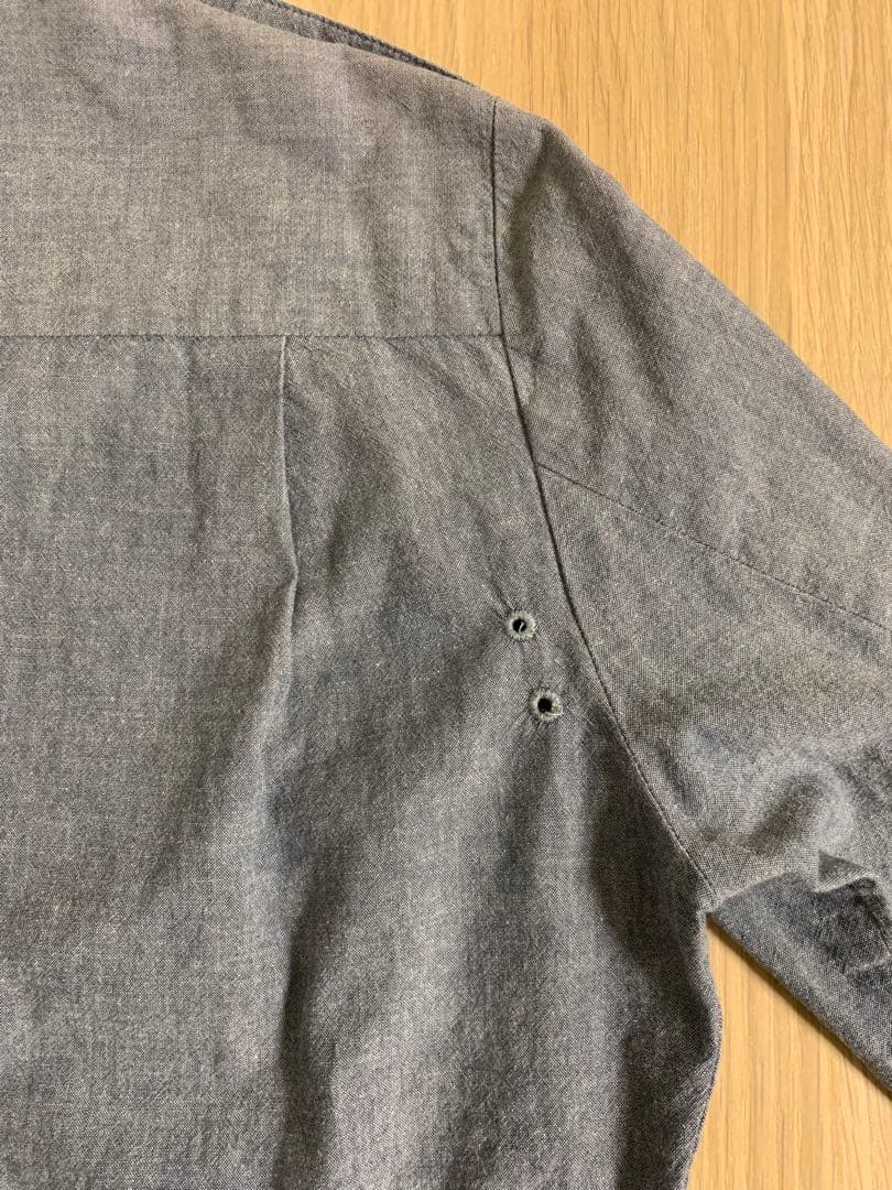 NUMBER (N)INE 01SS シャツ スカル刺繍 タイム期 00s