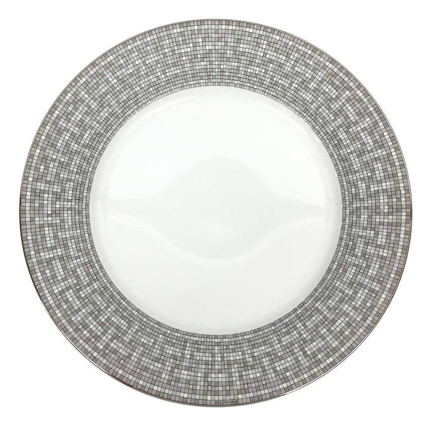 セール　エルメス　モザイク ヴァンキャトル 　ディナープレート　aq6920-2