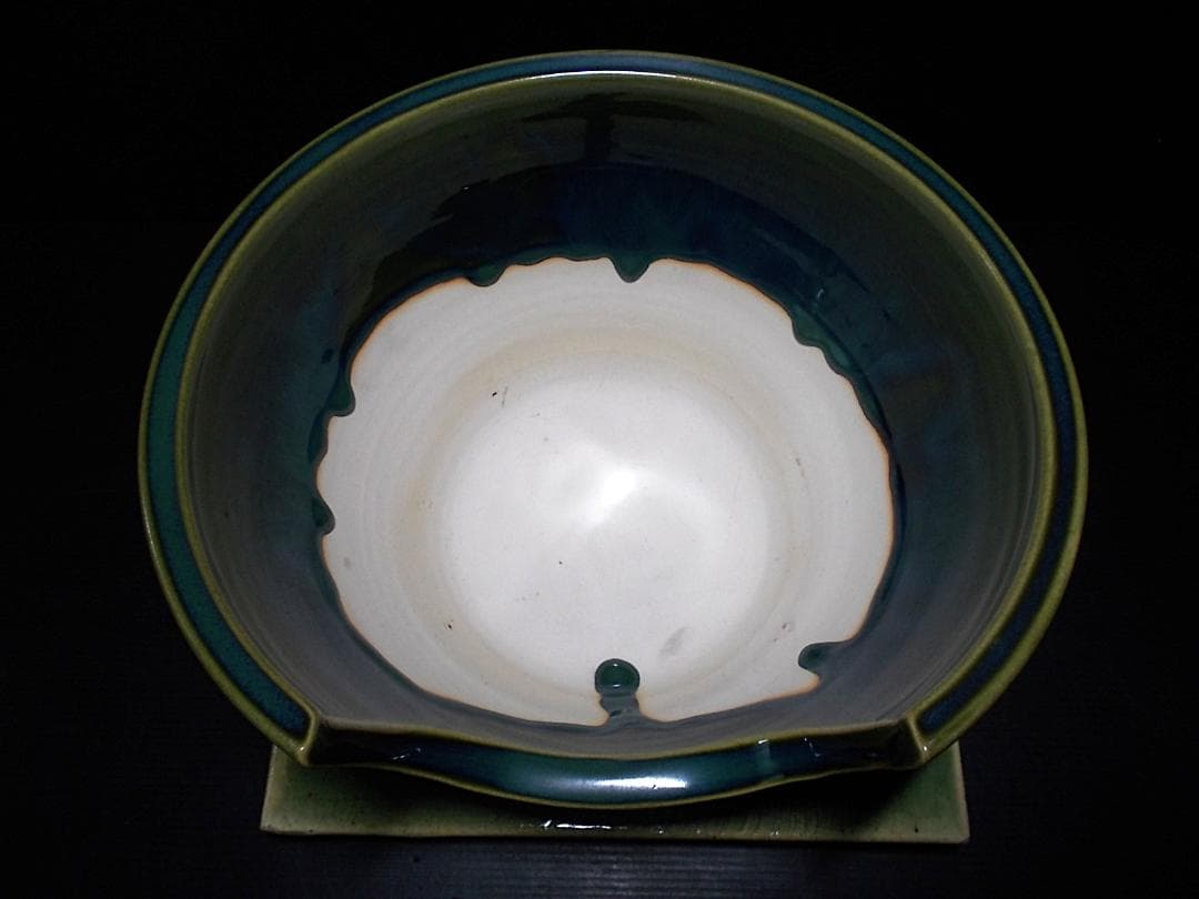 茶道具 風炉釜セット 茶釜 釜環 未使用五徳 良品織部風炉 織部敷板 底瓦 前瓦