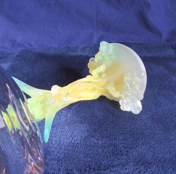 ドームフランス クリスタルガラス コンポート 箱付き