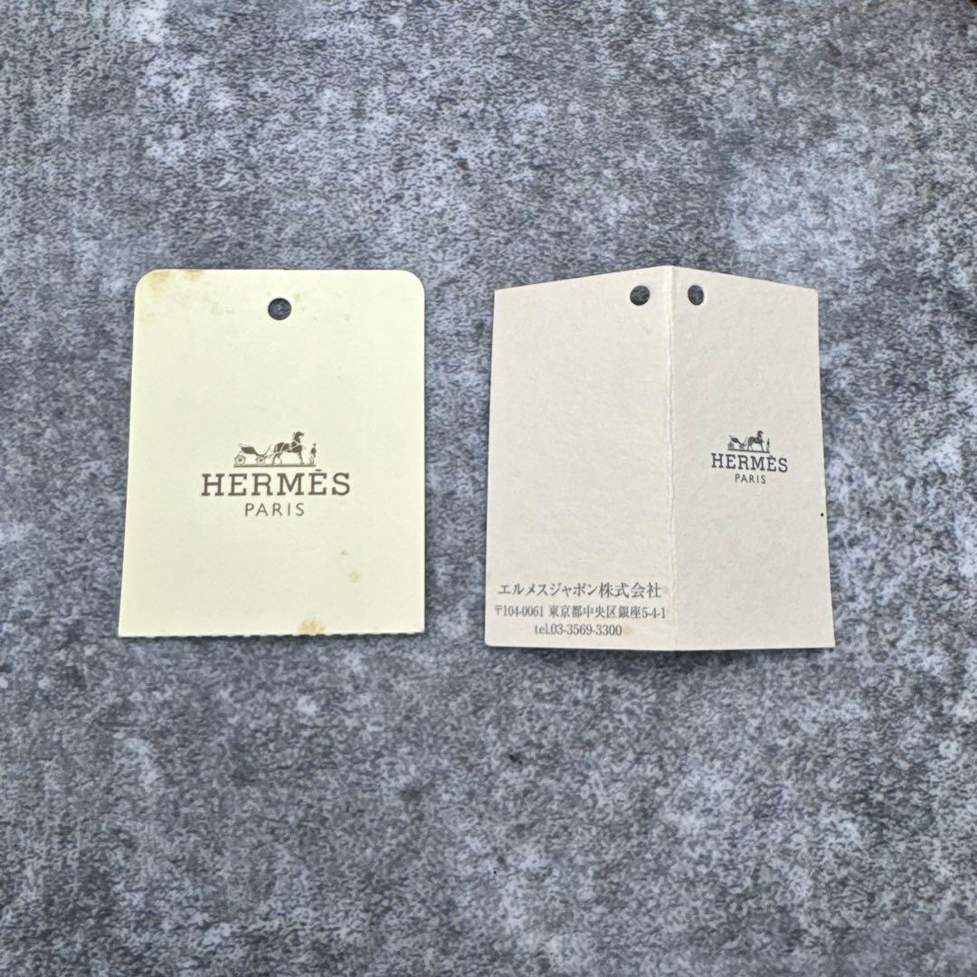 HERMÈS ツイリー　シルクスカーフ マハラニの庭　青紫 箱付き