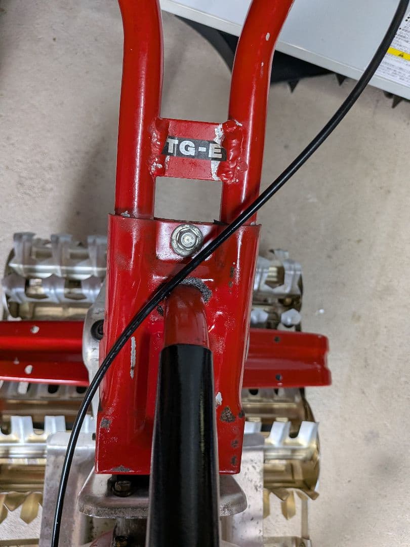 ミニエース 小型管理機 TG-E 水田管理機　送料込み　整備試運転済み