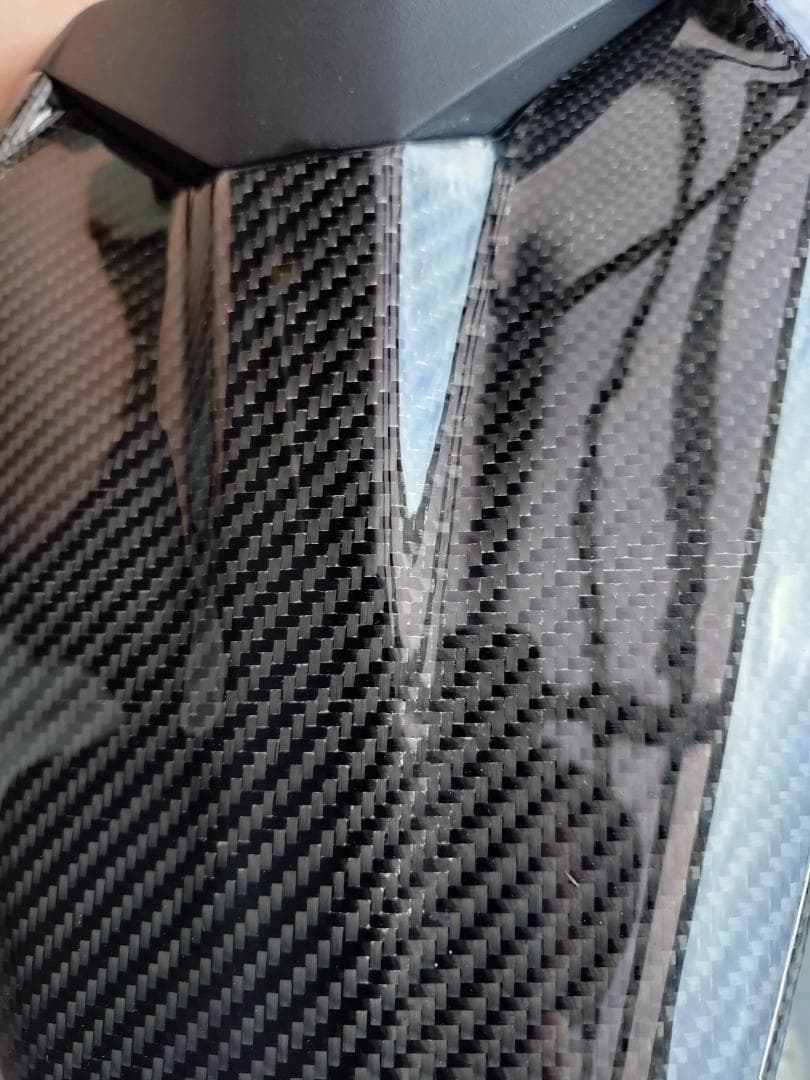 訳あり ZX-25R ドライカーボンシングルシートカバー