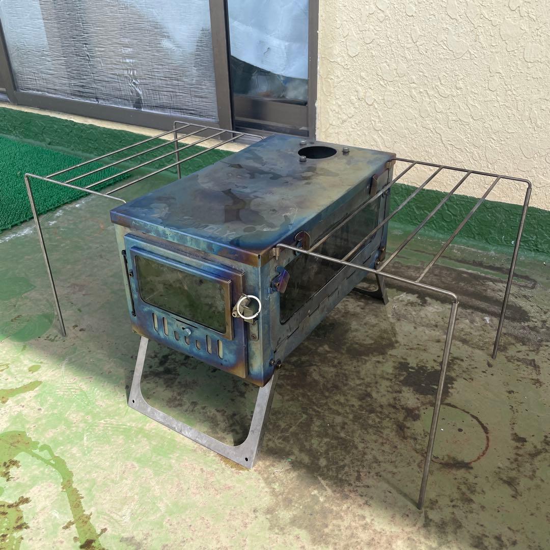 pomoly t1 チタン　薪ストーブ