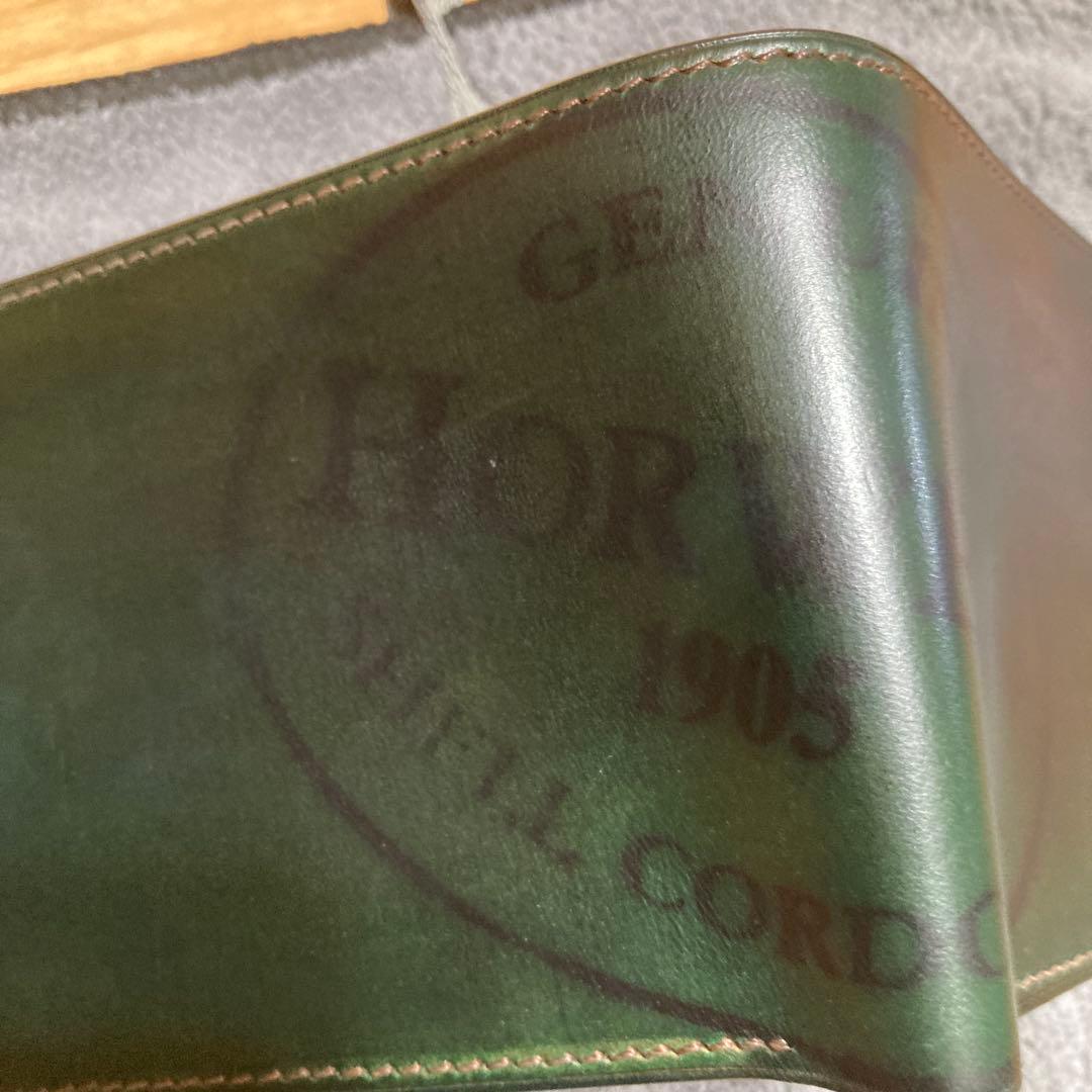 ホーインシェルコードバン財布