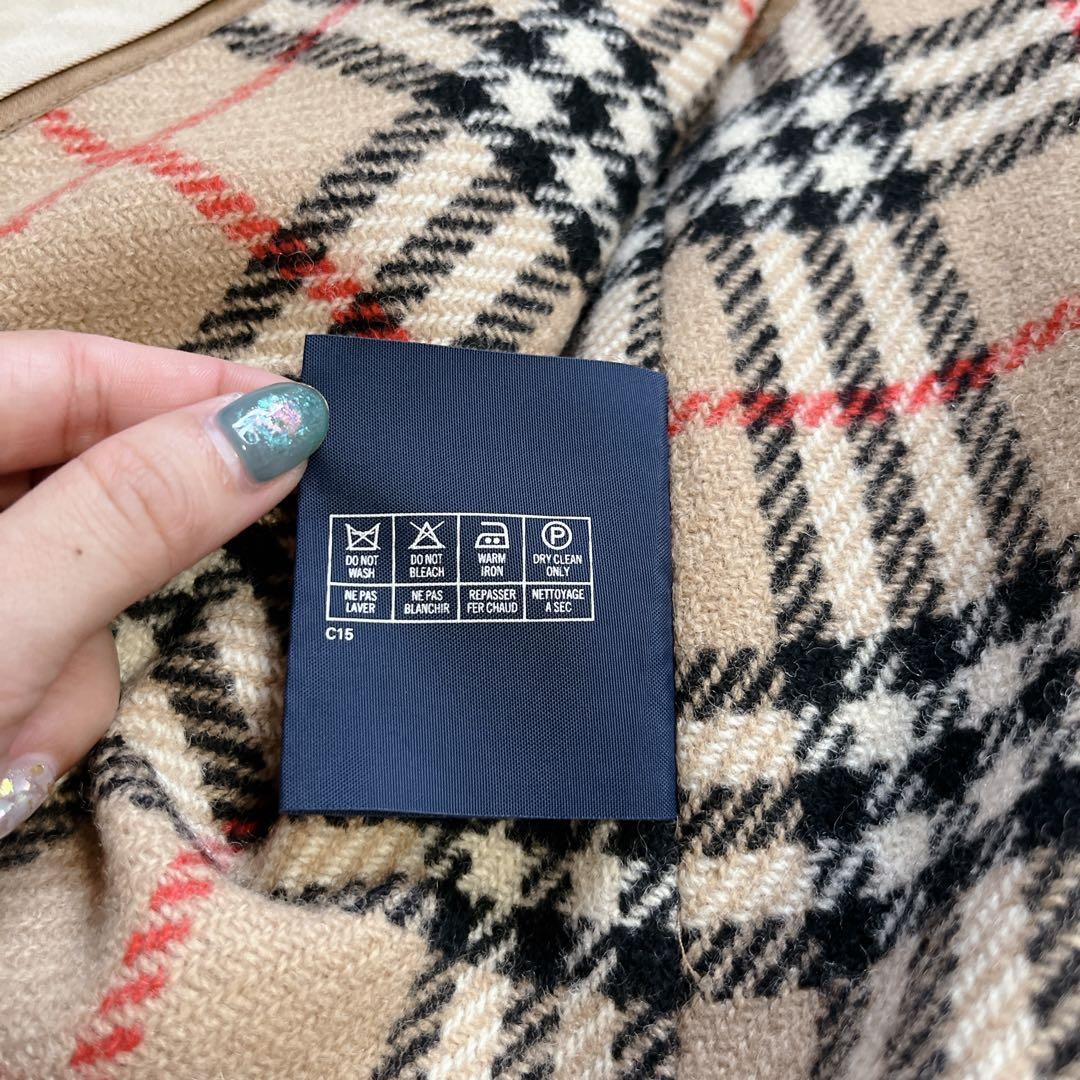 極美品 2XL相当 バーバリー ビンテージ ステンカラー シングル ライナー付き