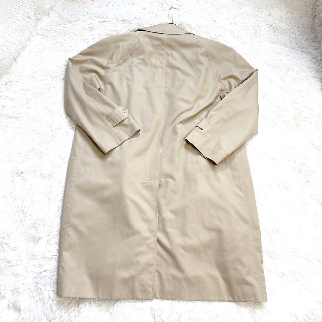 極美品 2XL相当 バーバリー ビンテージ ステンカラー シングル ライナー付き