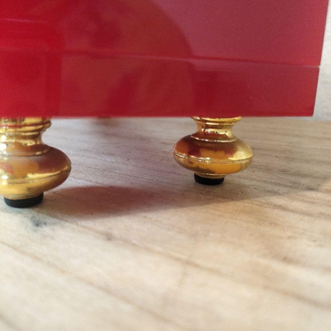 昭和レトロ★トランジスタクロック　タイル付き　チクタクモダン置き時計