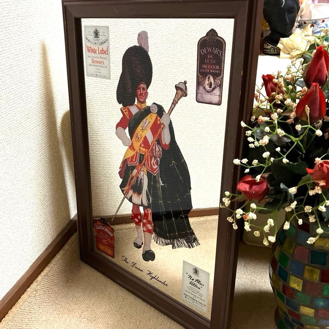 【非売品】スコッチウイスキー◆パブミラー ビンテージ❇︎レトロ❇︎匿名配送