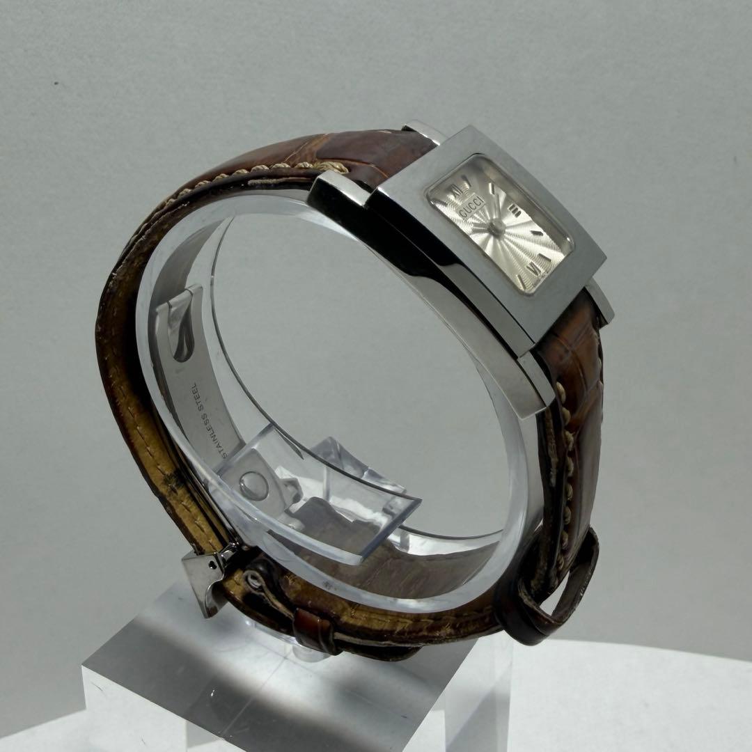 【稼働/新品電池】グッチ 腕時計 7900P ヴィンテージ スクエア SWISS