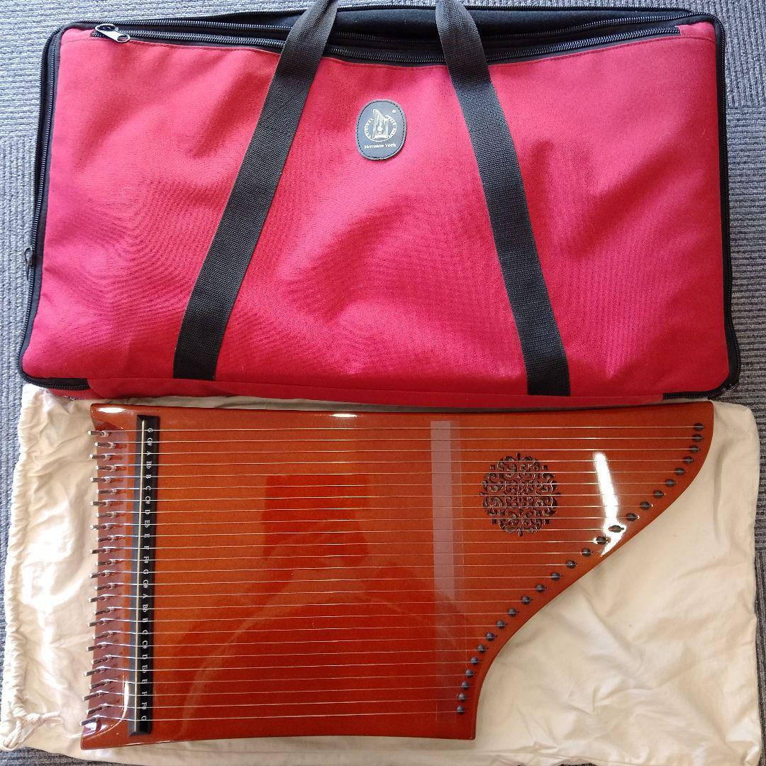 Hermann Veeh 15弦ハープ ケース付き