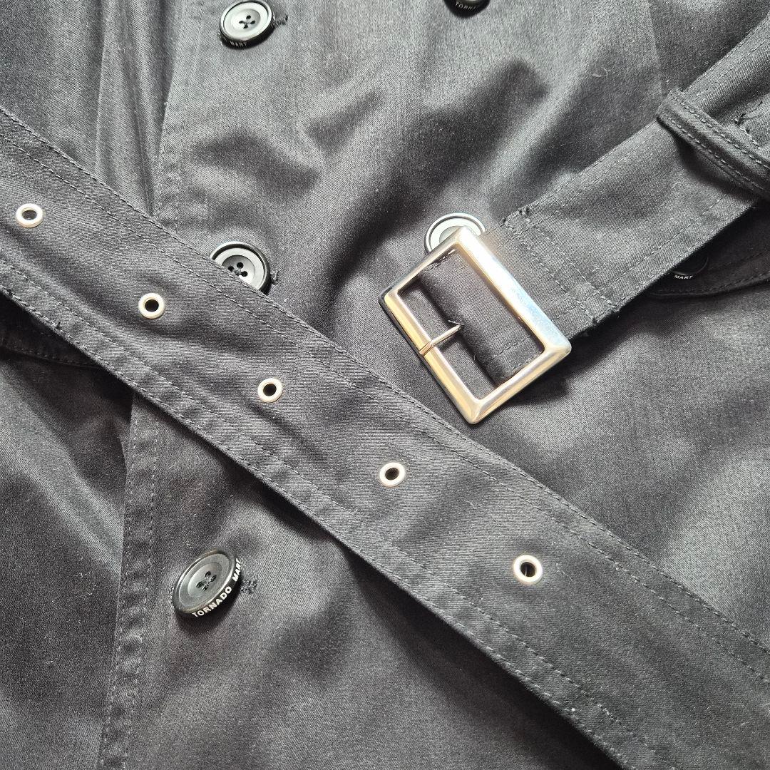 【美品】トルネードマート トレンチコート ブラック L