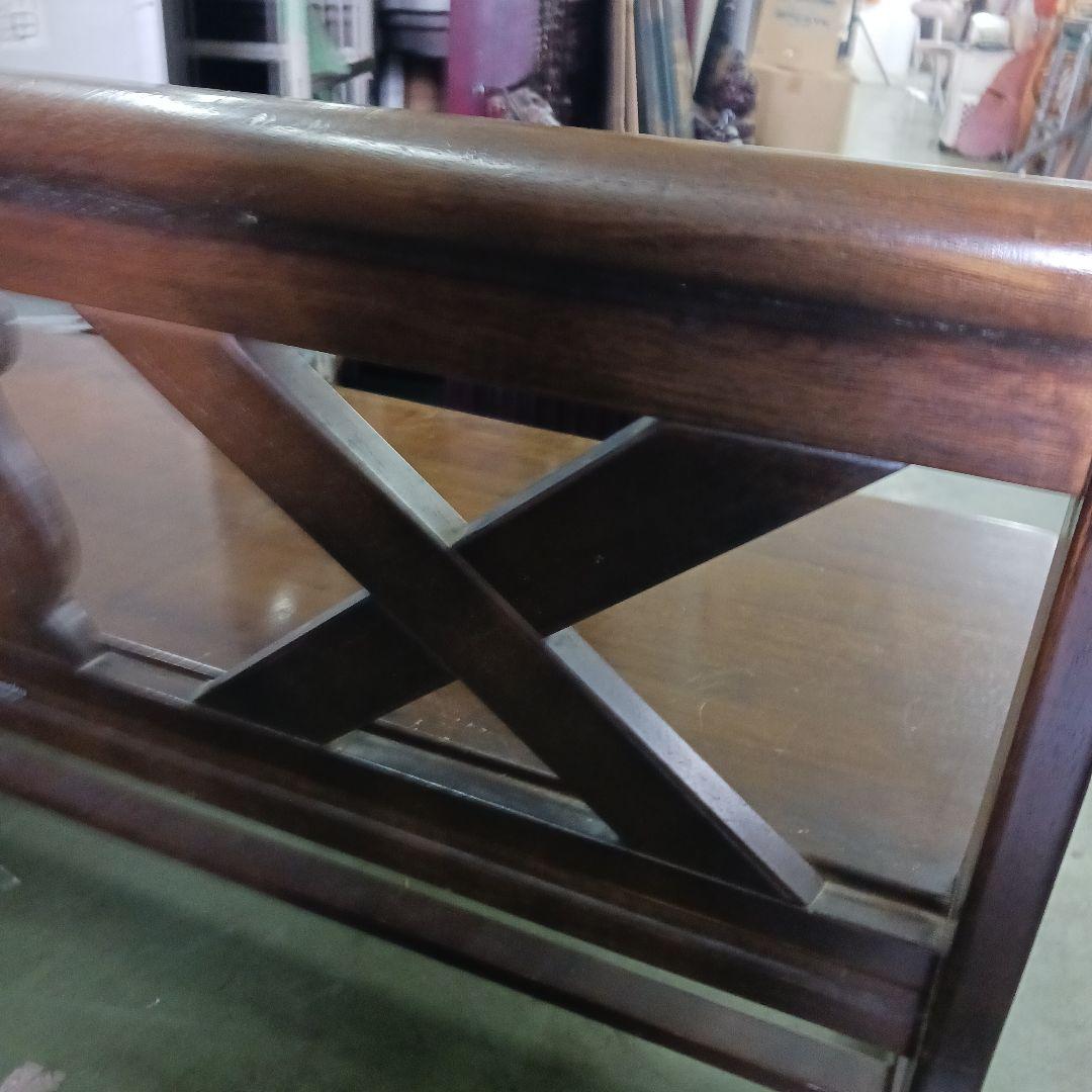 KS5　カリモク　RUSTIC　ベンチ　ソファ　アンティーク　ルスティック　Y