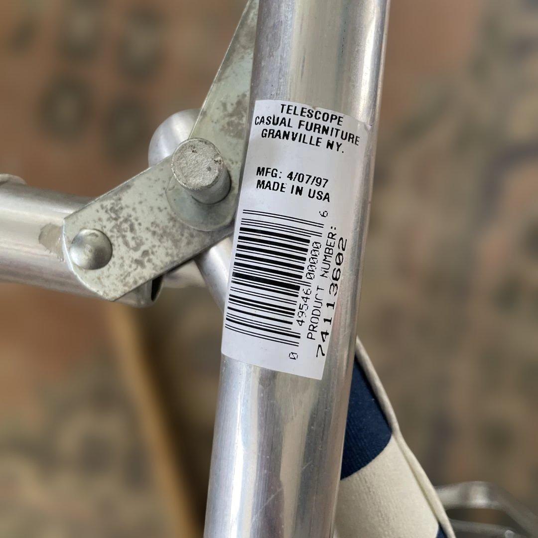 USA製　TELESCOPE ホールディングチェア2脚セット　バイヤーオブメイン