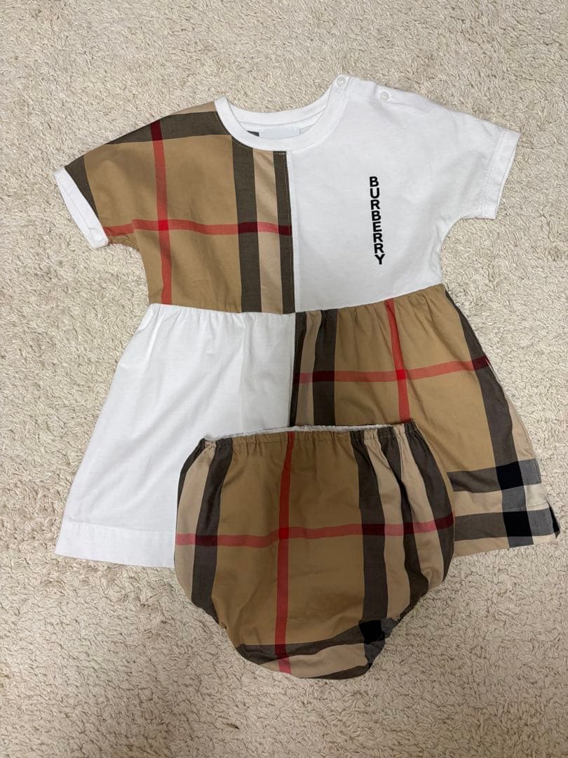バーバリー　ベビー　ワンピース