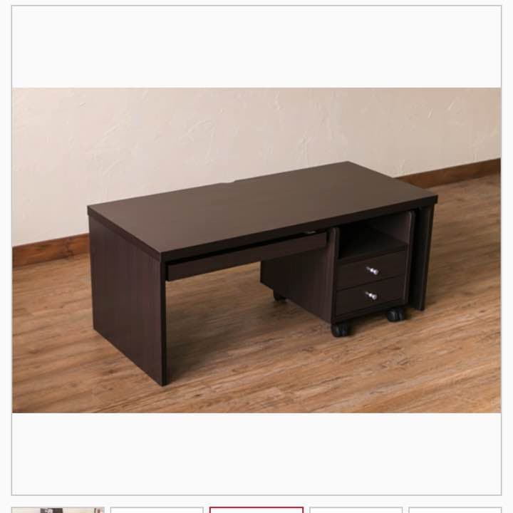 チェスト付きローデスク