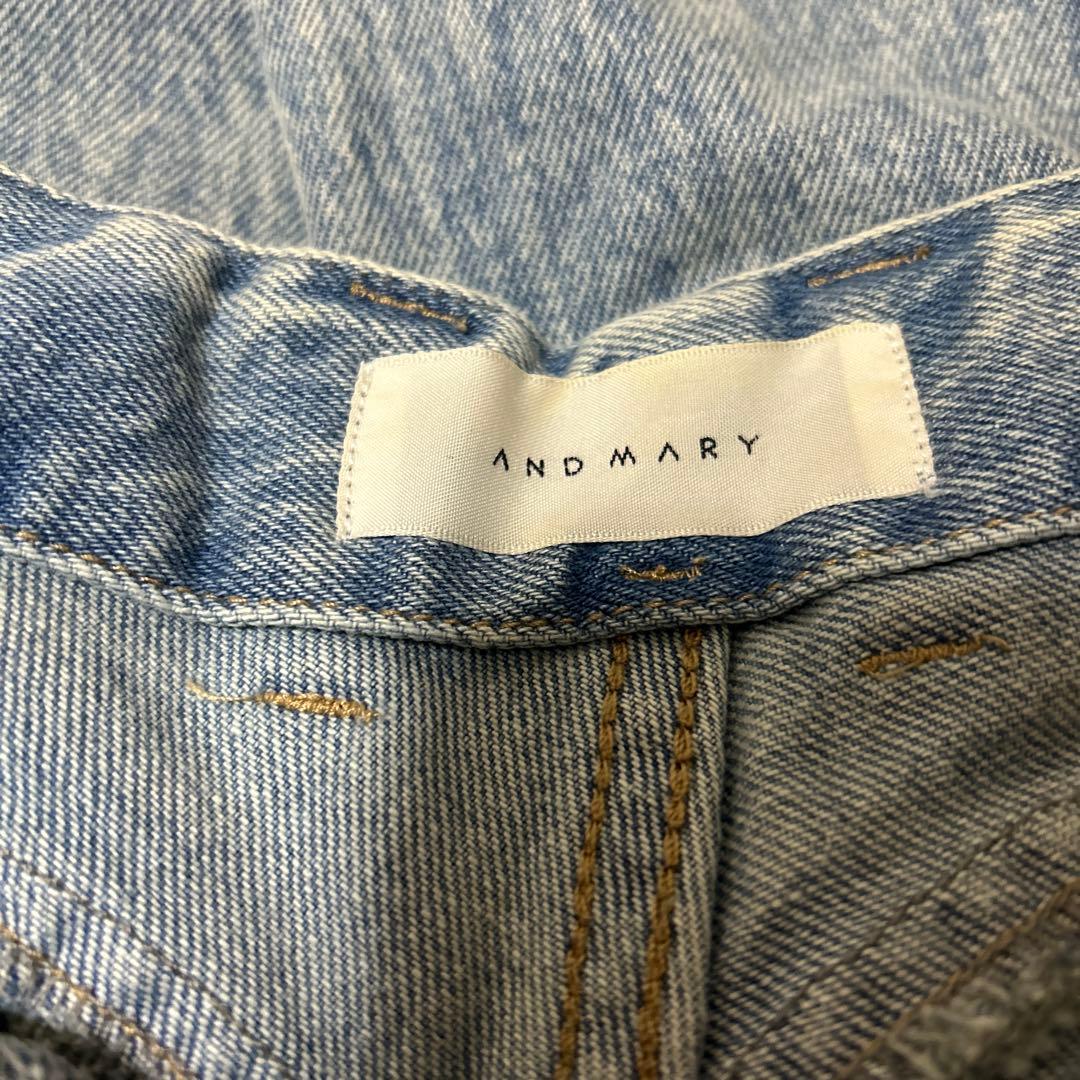 andmary ハートヒップデニムM