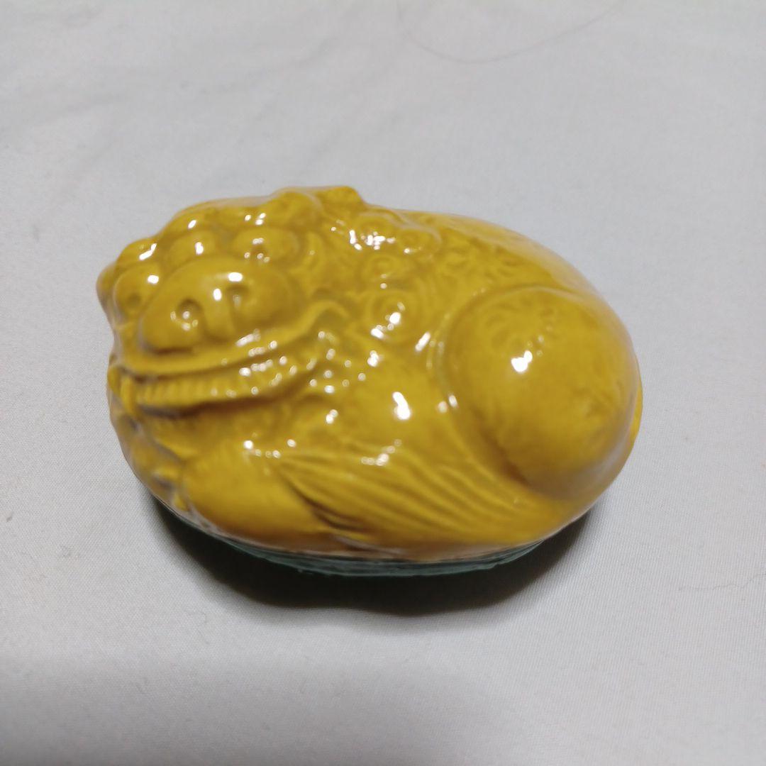 大獅子香合(松古窯)