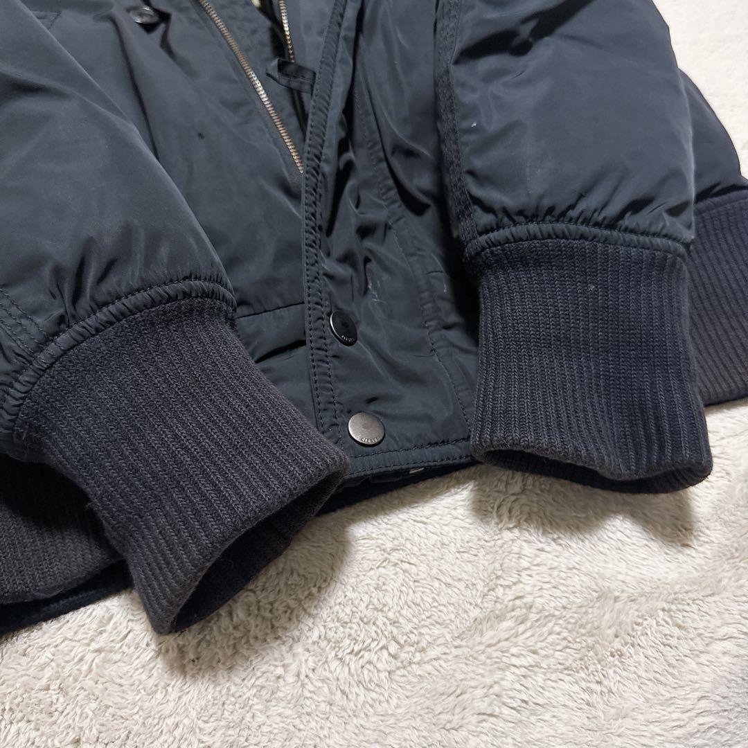 DIESEL N-2B フライトジャケット M 黒 短丈 Y2K