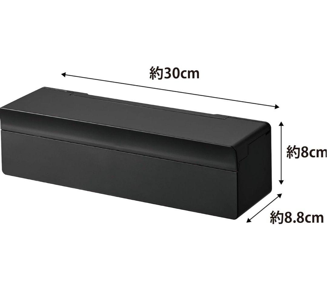 まとめ売り　Tower　フィルムフック まな板シート　ブラック　12個