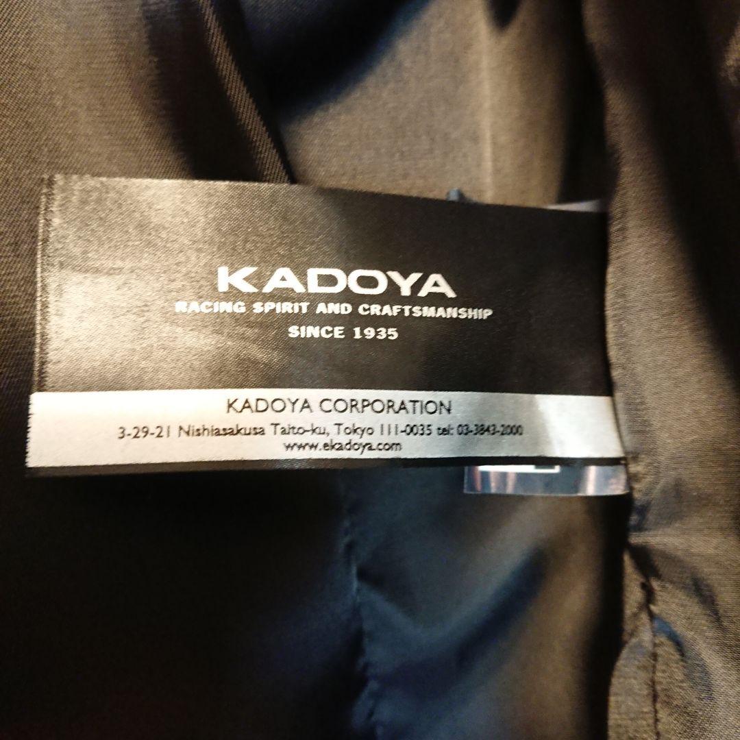 KADOYA 黒 レザー シングルライダースジャケット Lサイズ
